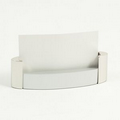 Business Card Holder - Two-Tone Silver